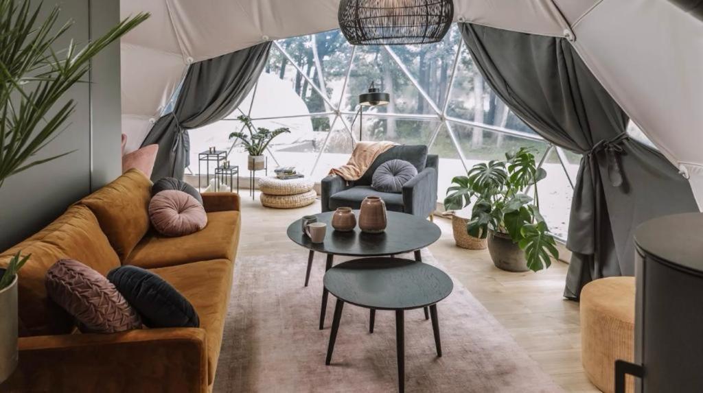 Caravans Park & Glamping Tents In The Vineyard Villa Turda Ngoại thất bức ảnh